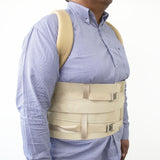 Faja Dorsolumbar Beige - Alivio de Dolor y Corrección Postural