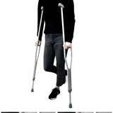 Muletas Auxiliares de Aluminio - Ajustables y Antideslizantes