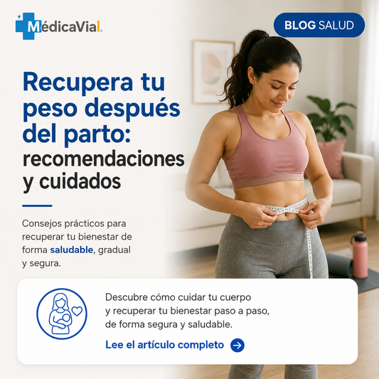 Recupera tu peso después del parto: consejos y cuidados