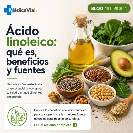 Ácido linoleico: qué es, beneficios y fuentes