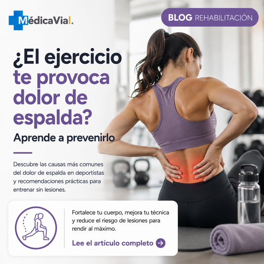 Dolor de espalda en deportistas: causas y prevención