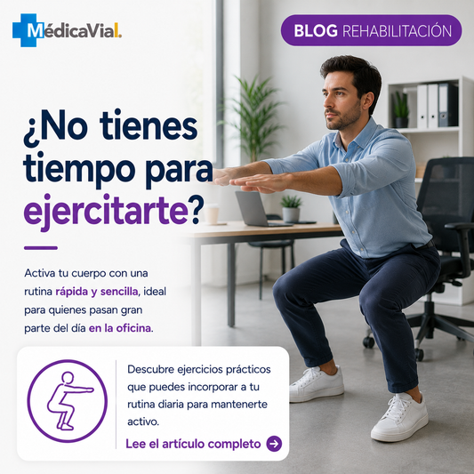 Plan exprés de ejercicios para oficinistas sin tiempo
