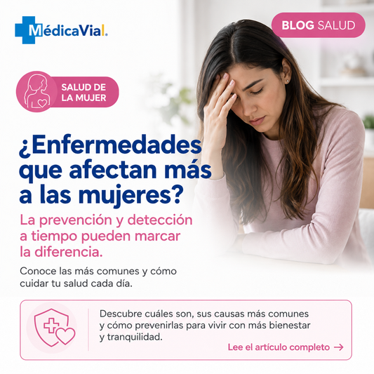 Enfermedades más comunes en mujeres y cómo prevenirlas