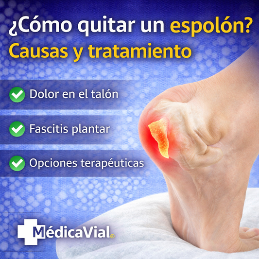 ¿Cómo quitar un espolón calcáneo? Tratamiento
