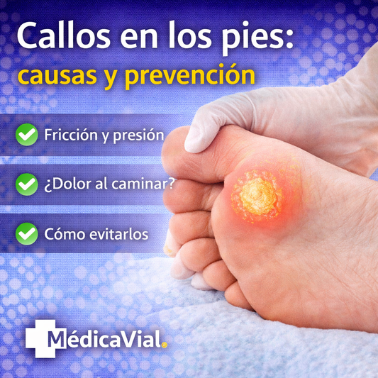 Callos en los pies: causas y prevención