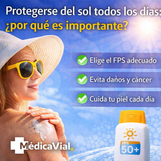 Protección solar diaria: cómo cuidar tu piel