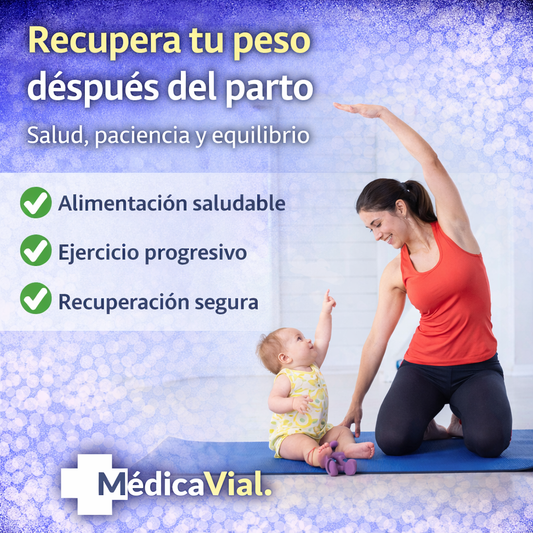 Recupera tu peso después del parto: consejos y cuidados