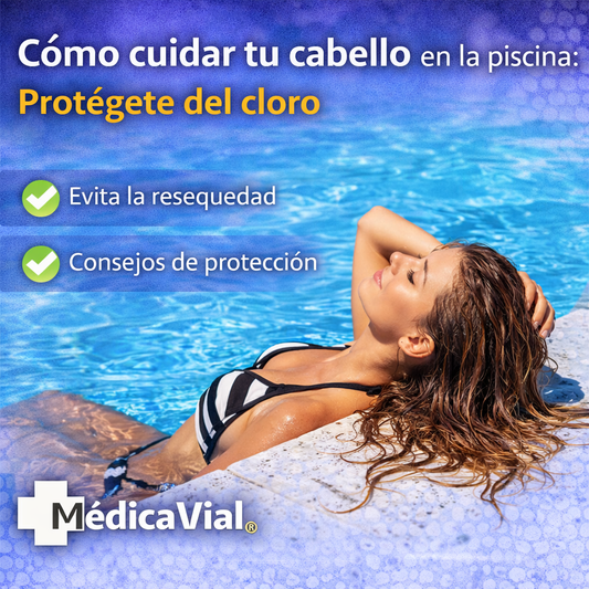 Cómo cuidar tu cabello en la alberca o piscina