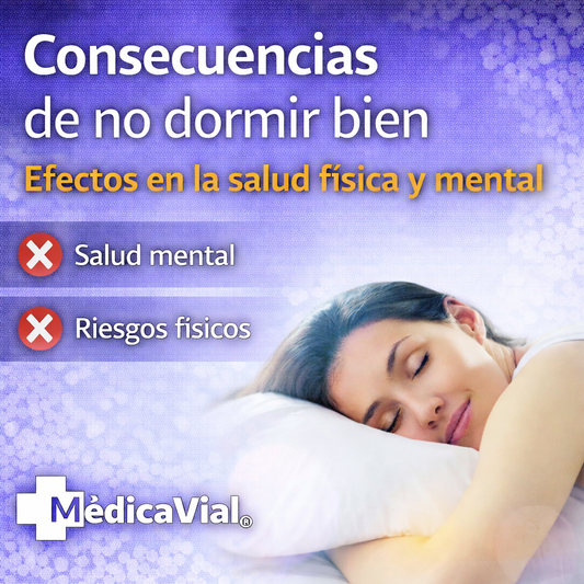 Consecuencias de no dormir bien: efectos en la salud física y mental