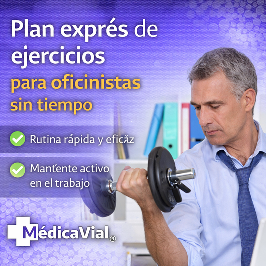 Plan exprés de ejercicios para oficinistas sin tiempo