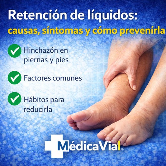 Retención de líquidos: causas, síntomas y cómo prevenirla