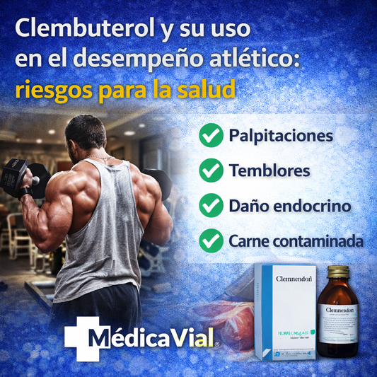 Clembuterol y su uso en el desempeño atlético: riesgos para la salud