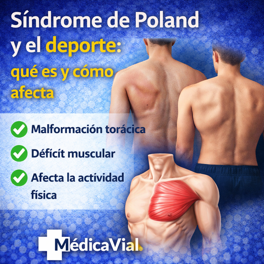 Síndrome de Poland: causas, síntomas y relación con el deporte