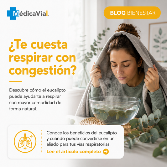 ¿Te cuesta respirar cuando tienes congestión? Descubre cómo el eucalipto puede ayudarte