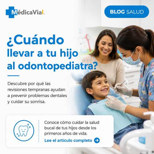 ¿Cuándo llevar a tu hijo al odontopediatra? Guía para cuidar su salud bucal