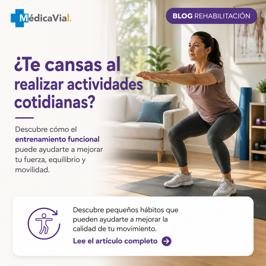¿Te cansas al realizar actividades cotidianas? Descubre cómo el entrenamiento funcional puede ayudarte