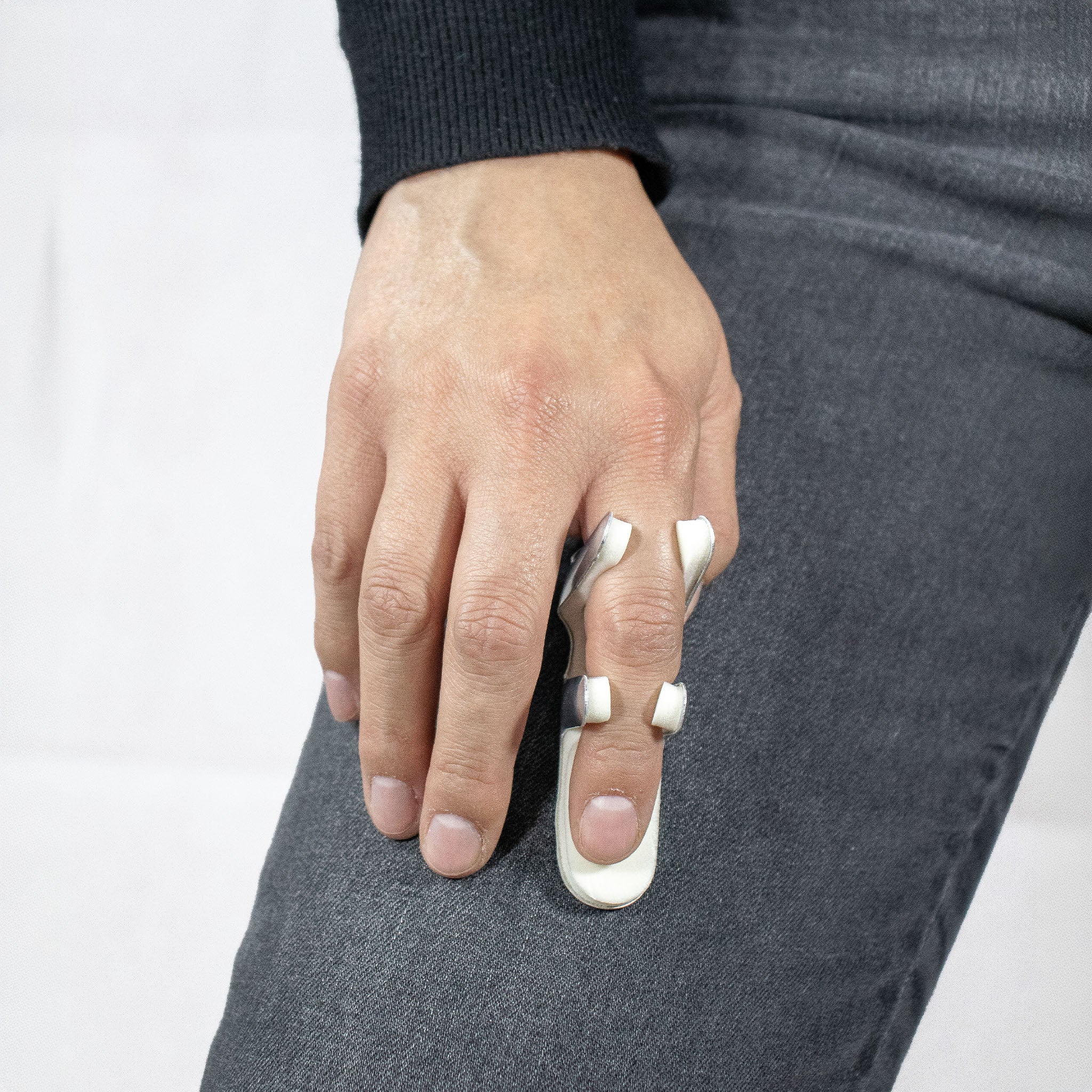 Férula Tipo Rana - Inmovilización para Dedos