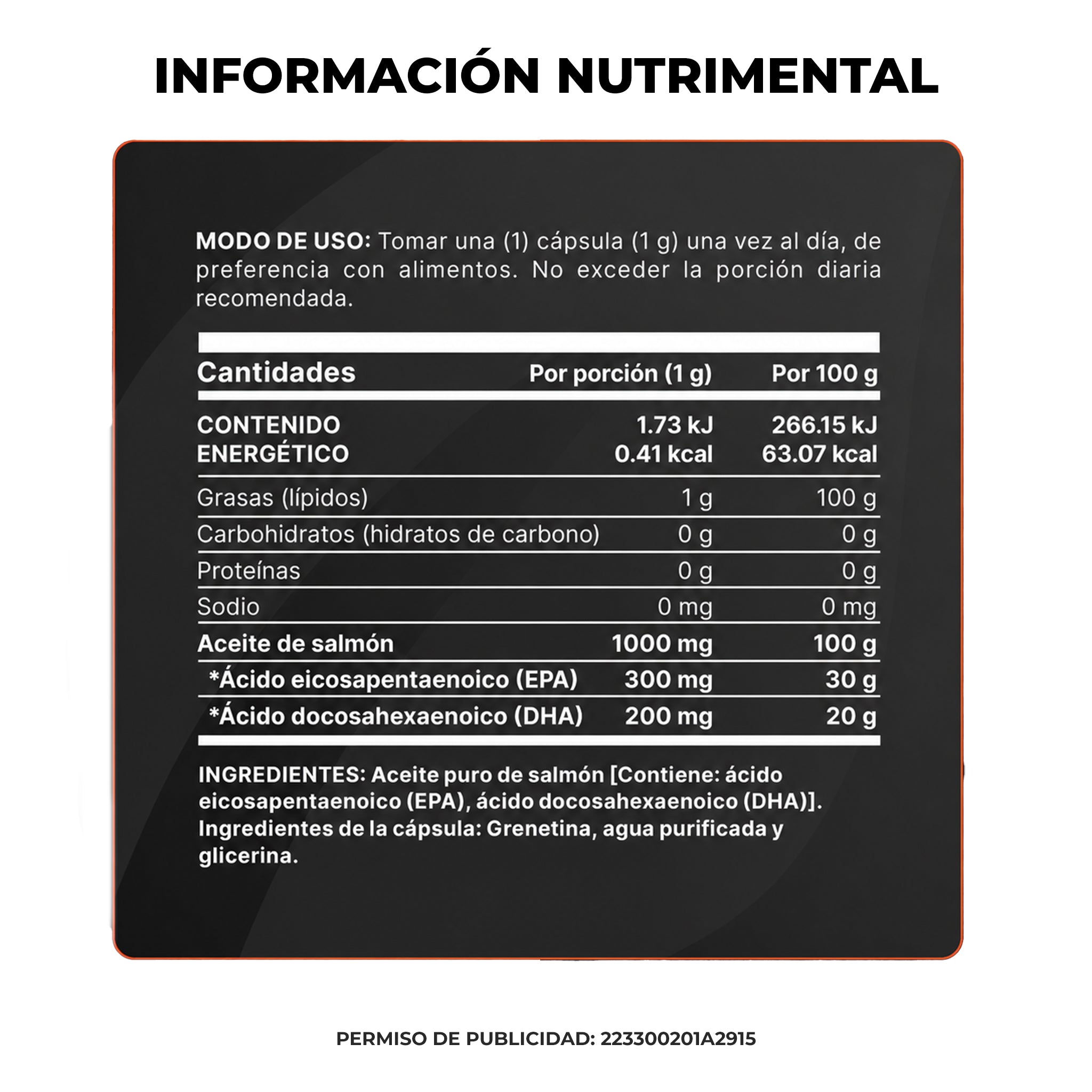 Omega 3 Salmon Oil